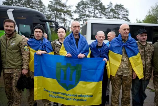Відбувся перший етап обміну полоненими: повернулися 205 українців