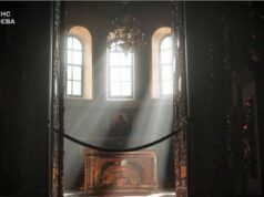 росіяни поширюють неправдиву інформацію про обстріл Києво-Печерської лаври