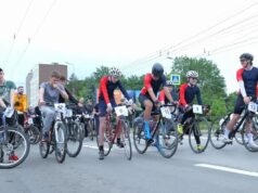 Учасники благодійного велопробігу зібрали кошти для 105-ї бригади ЗСУ