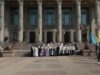 З нагоди 35-річчя з Дня Незалежності України на театральному майдані відбулися урочистості